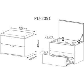 Puff-PU2051-1-porta-1-gaveta-Tecnomobili-Branco-Tecido-408