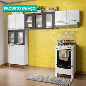 Cozinha-Compacta-Em-Aco-3-Pecas-Czm04-Bertolini-Branco-Preto