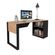 Mesa-para-escritorio-Me4182-Amendoa-Preto-Tecnomobili